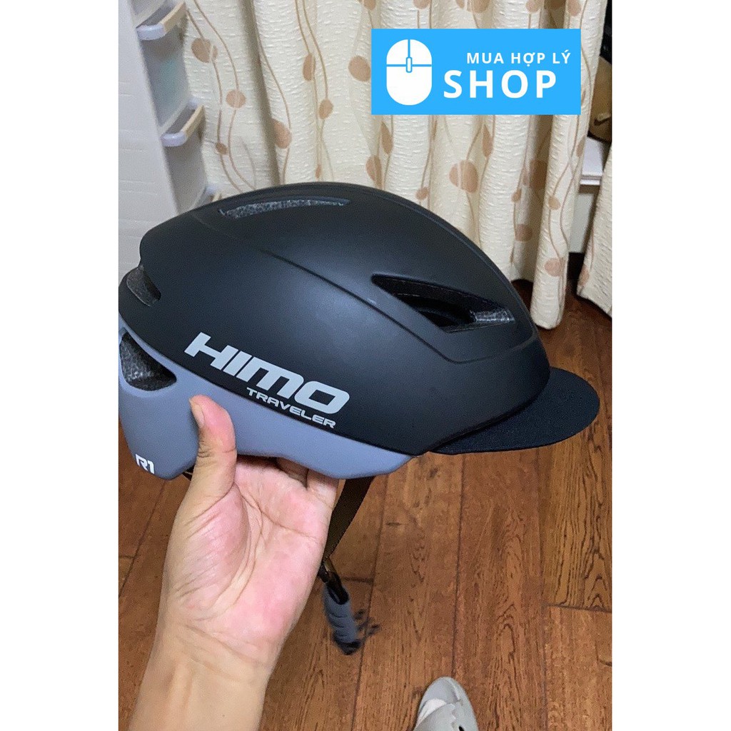 Mũ Nón Bảo Hiểm Xiaomi Youpin HIMO R1 Đi Xe Máy Xe Đạp, An Toàn Nhẹ Nhàng Và Thoáng Khí
