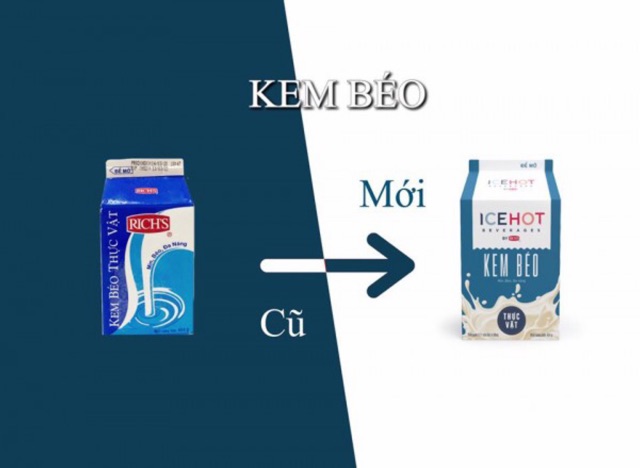 Kem béo thực vật rich's