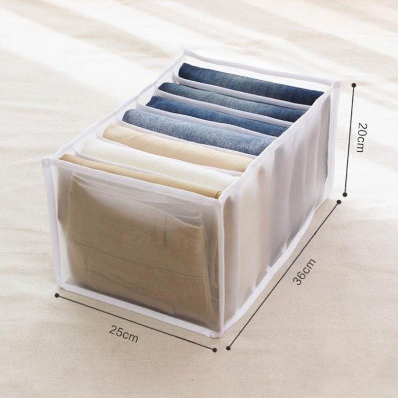 Hộp đựng quần áo chia ngăn Hộp xếp đồ lót tiện ích Khay xếp quần áo gọn gàng Siêu Sale - Free Ship