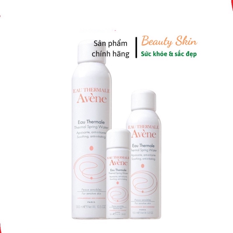 Xịt Khoáng Avene Cấp Ẩm - Avene Thermal Spring Water 300ml - 150ml - 50ml