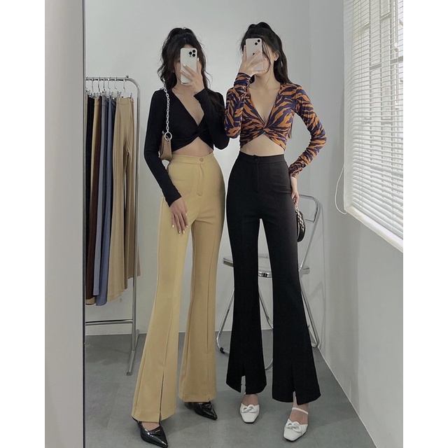 Quần Tây Loe Xẻ