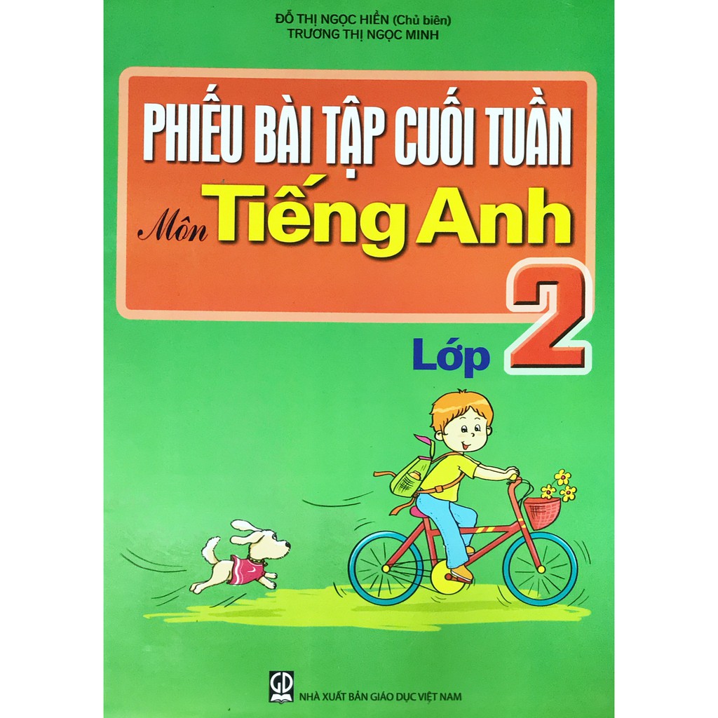 Sách - Phiếu bài tập cuối tuần môn tiếng anh lớp 2 | BigBuy360 - bigbuy360.vn