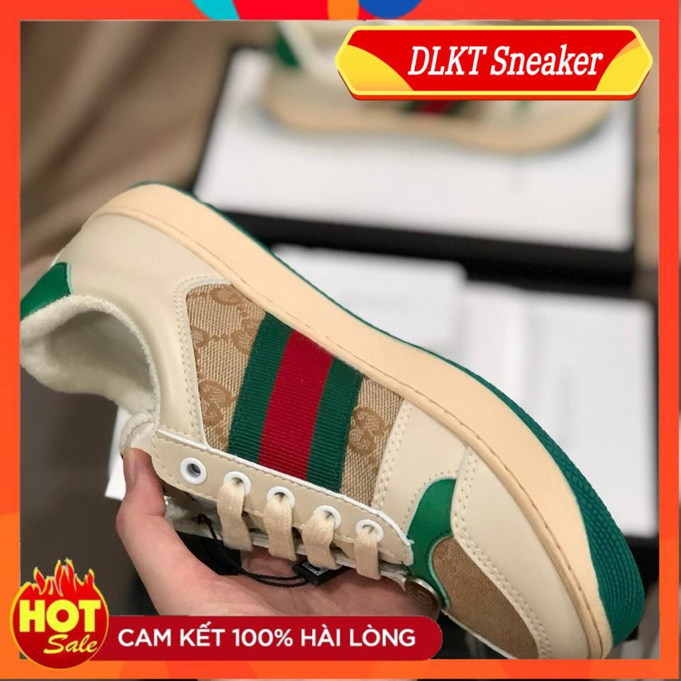 {🆂🅰🅻🅴 🅻Ớ🅽} Giày Italy 𝐆𝐔𝐂𝐂𝐈 Sơn-Tùng hàng cao cấp full phụ kiện  Freeship
