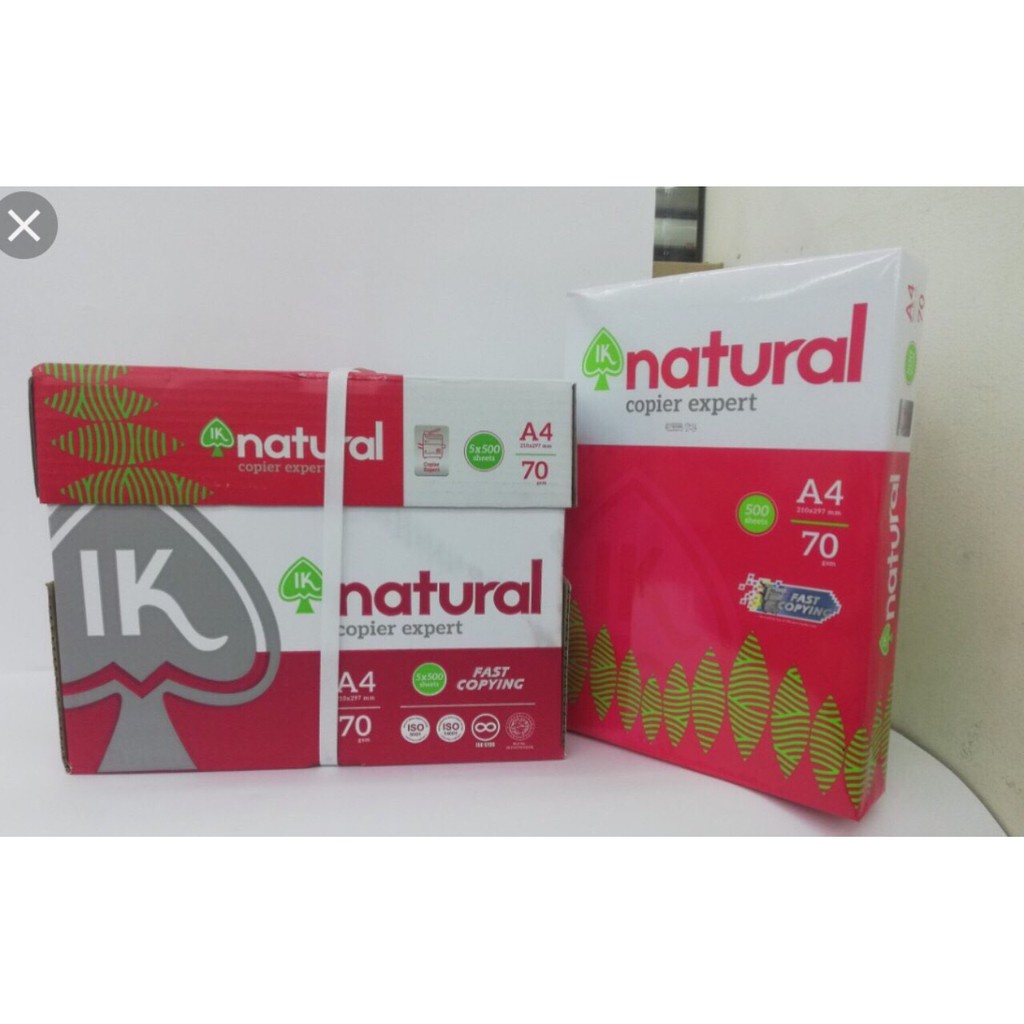 GIẤY A4 IK NATURAL 70