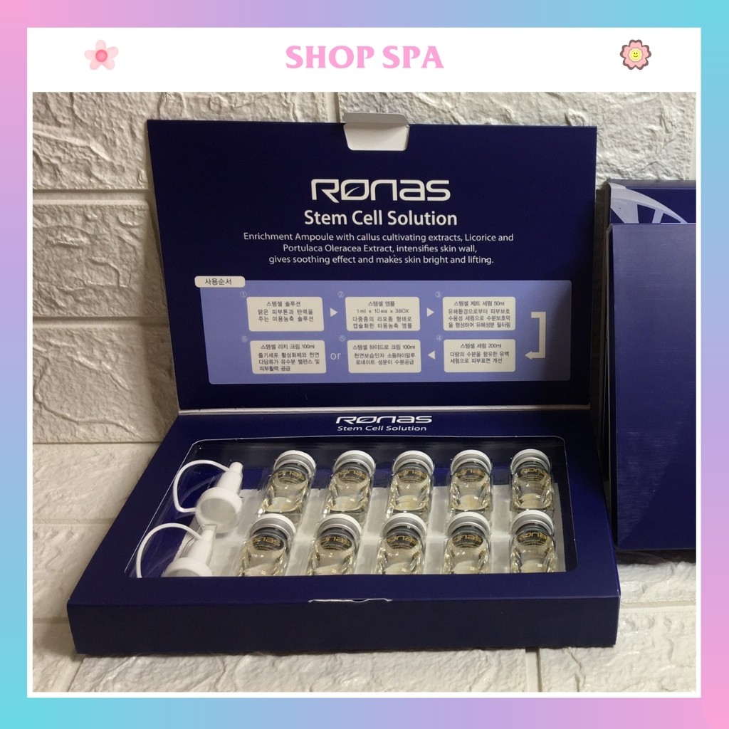 Tế bào gốc Ronas Stem Cell Solution hàng chính hãng