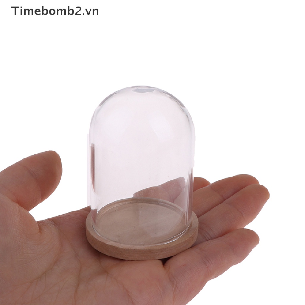 Lồng trưng bày hoa bằng thủy tinh thu nhỏ cho nhà búp bê 1: 12