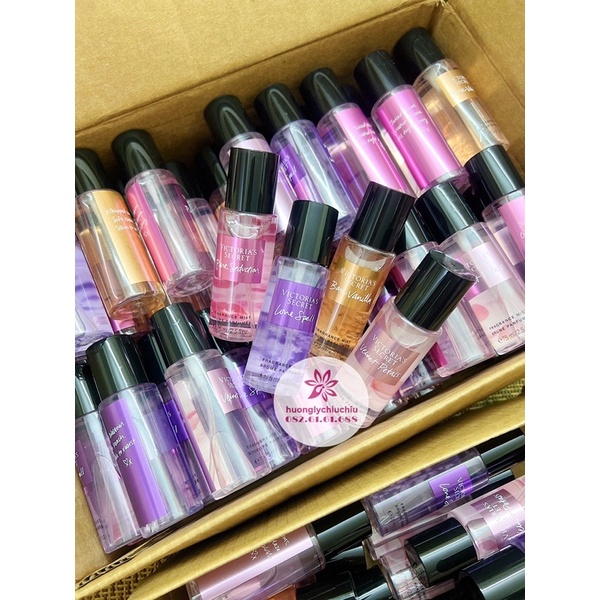 Body mist Victoria’s Secret 75ml tách set - xịt thơm toàn thân