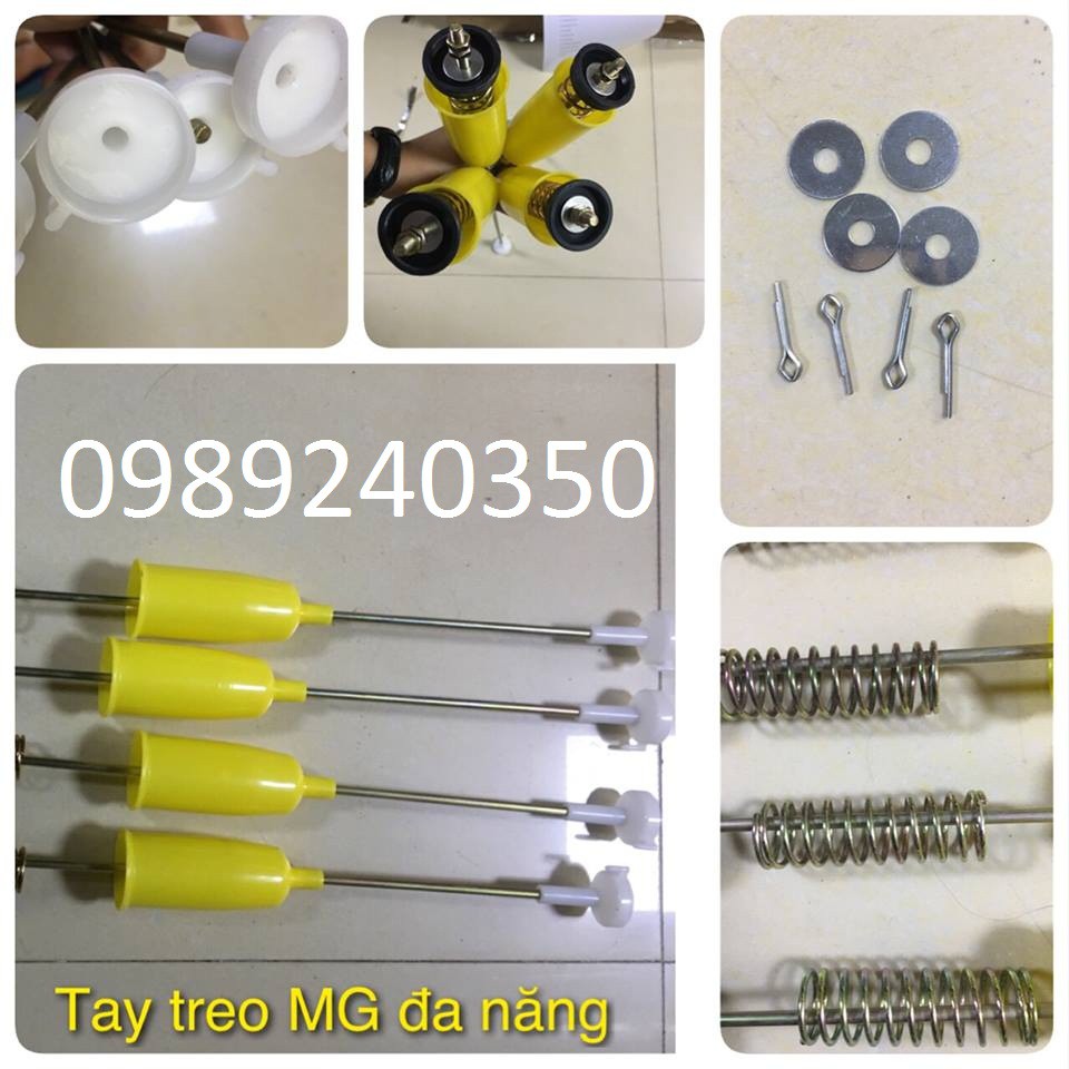 Bộ tay quang treo máy giặt lồng đứng đa năng