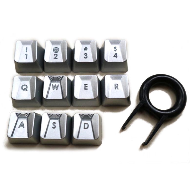 zzz* 11 keys Backlit Keycap for logitech Romer-G Switch G910 G810 G413 Gpro G512