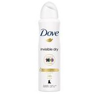 Xịt khử mùi Dove Invisible Dry Tested On 100 Colours 48H 150ml