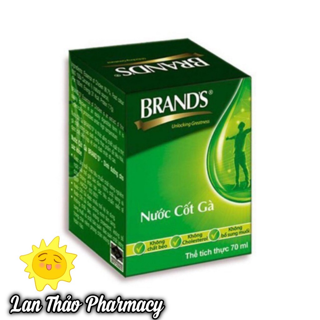 [lẻ 1 lọ] NƯỚC CỐT GÀ BRANDS 70ML GIÚP TẬP TRUNG TĂNG CƯỜNG TRÍ NHỚ HIỆU QUẢ