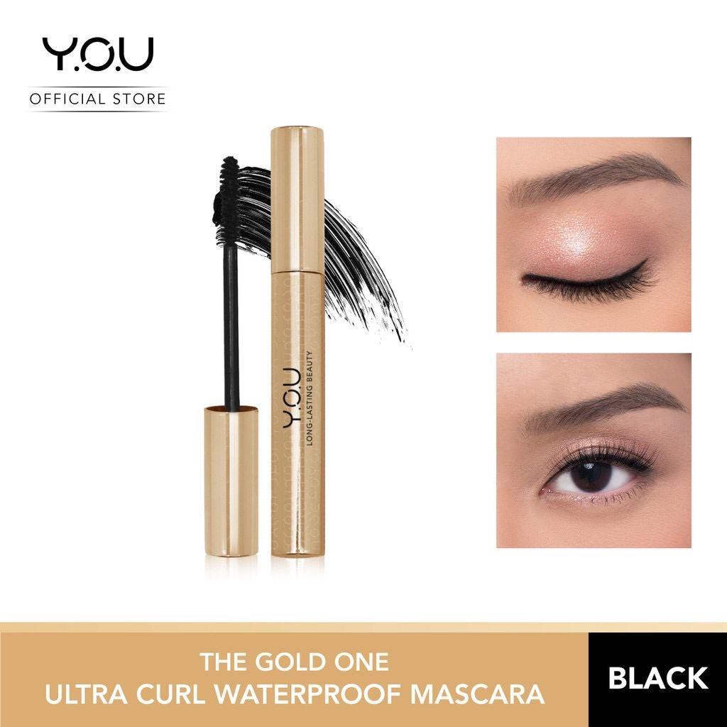 (hàng Mới Về) Mascara Uốn Cong Lông Mi Không Thấm Nước You The Gold One Ultra