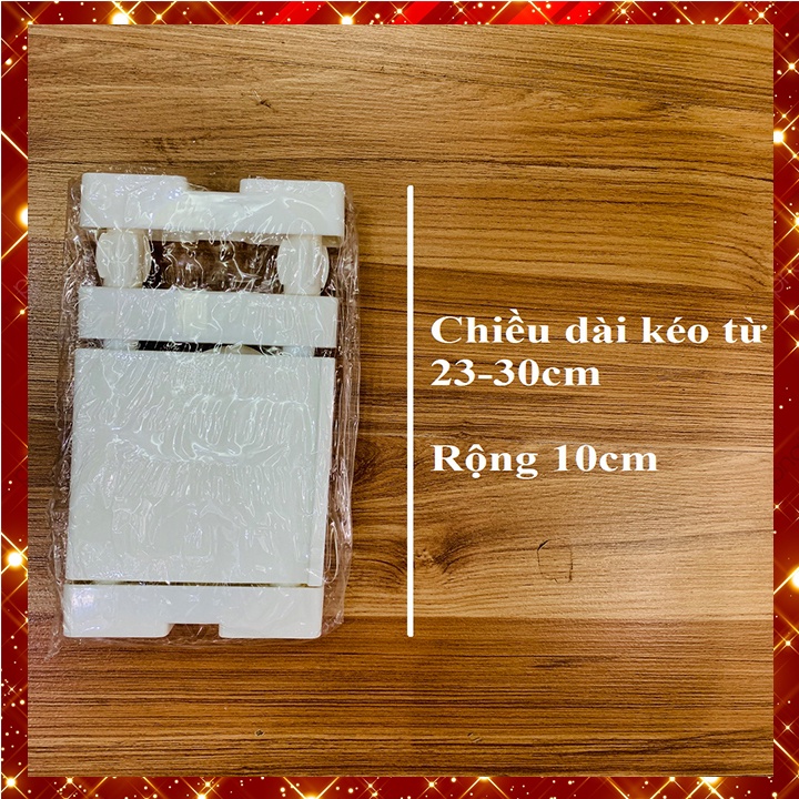 (Bề mặt R10CM) Thanh kệ chia ngăn TĂNG DIỆN TÍCH CHỨA ĐỒ cho tủ nhỏ hoặc khe tường hẹp TGQT