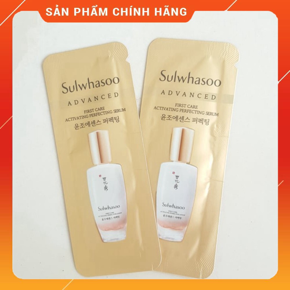 [Hot] Gói Tinh Mở Dưỡng Sulwhasoo làm trẻ hóa da toàn diện - Sulwhasoo First Care Activating Serum 1ml