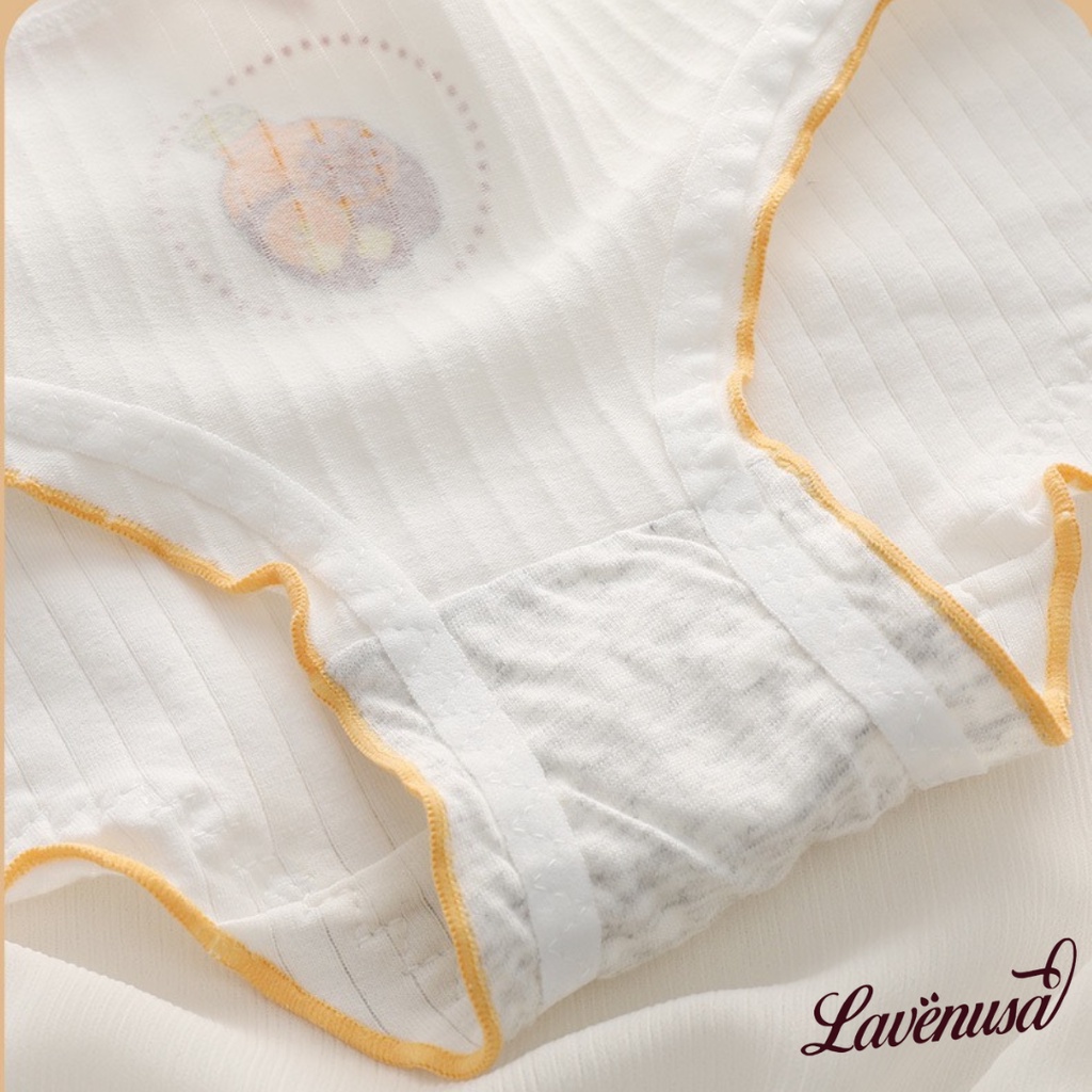 Quần lót nữ cotton kháng khuẩn mềm mịn dễ thương đáng yêu LAVENUSA QL90