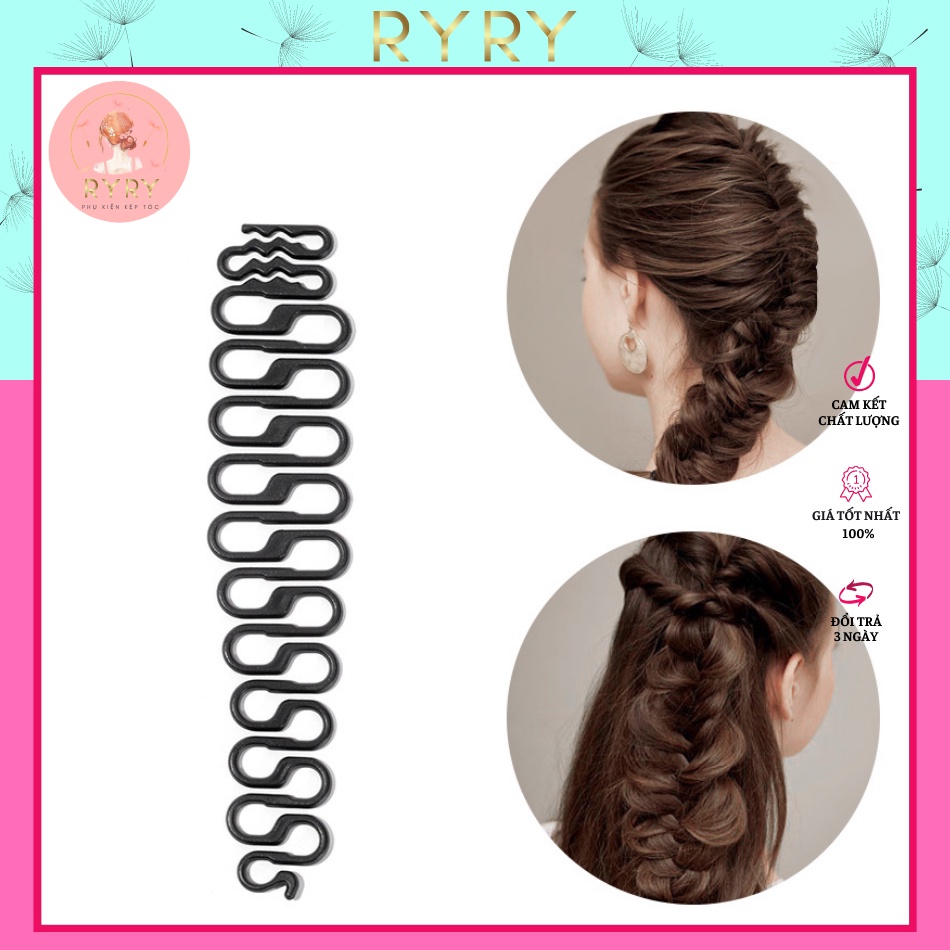 Bộ Dụng Cụ Tết Tóc Tạo Kiểu Tóc - Dụng Cụ Thắt Bím Tóc Tết Tóc Sáng Tạo