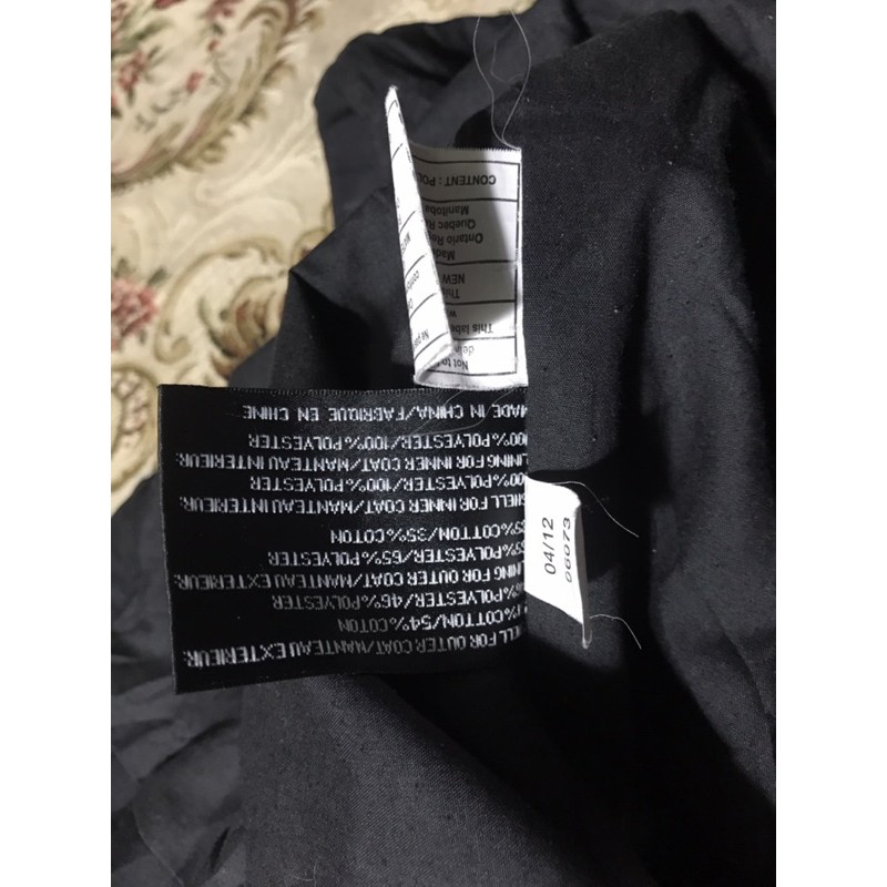 Coat Jacket DKNY chính hãng màu đen size M đã sử dụng.