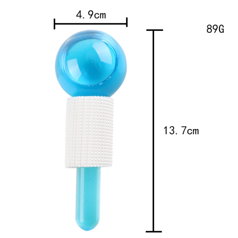 Cây Lăn Mát Xa Da Mặt Bằng Thủy Tinh Giúp Làm Dịu Và Loại Bỏ Nếp Nhăn