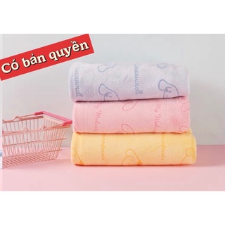 Khăn tắm, khăn mặt sanrio siêu mềm 35x75 cm, 30x30cm