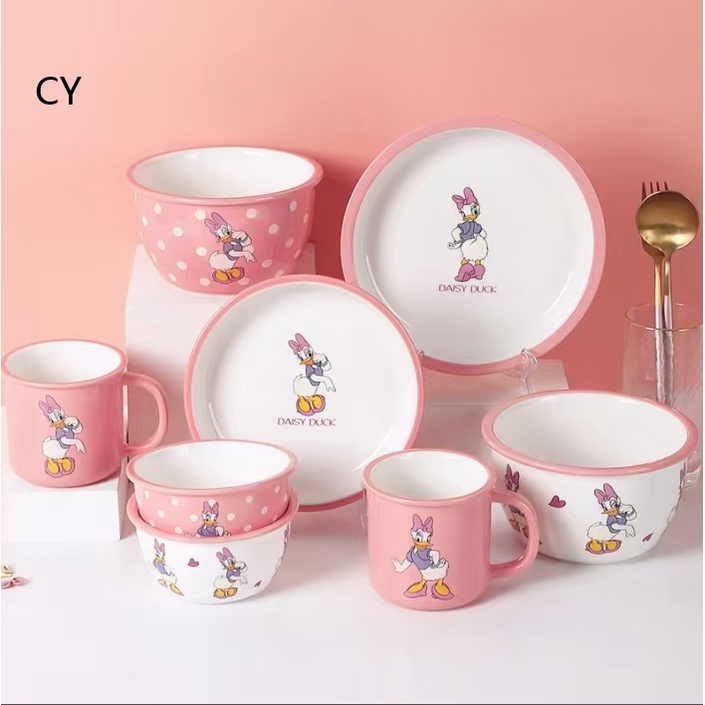 Các Set Bát Sứ Bát Ăn Cơm🦊 Disney 🦊Bộ Bát Đĩa Decor Bộ Chén Dĩa Sứ Dễ Thương Cute S149