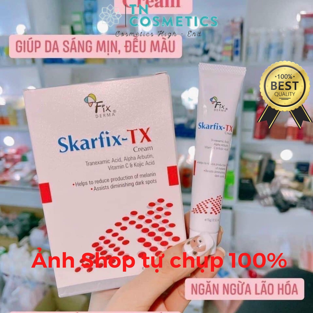 Kem Làm Mờ Thâm Nám, Tàn Nhang Fixderma Skarfix-TX Cream 15gr KTM1011