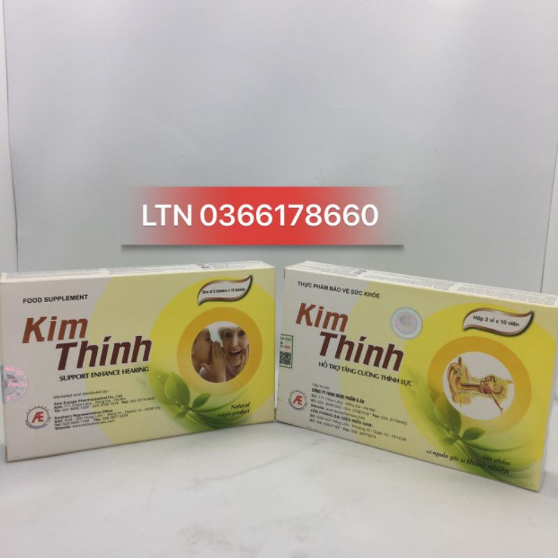 Phân Phối Chính Hãng Kim Thính (mua 6 tặng 1)