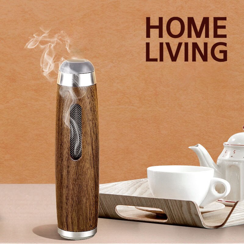 Gạt Tàn Thuốc Bằng Gỗ Cao Cấp Di Động Thông Minh Tiện Dụng
