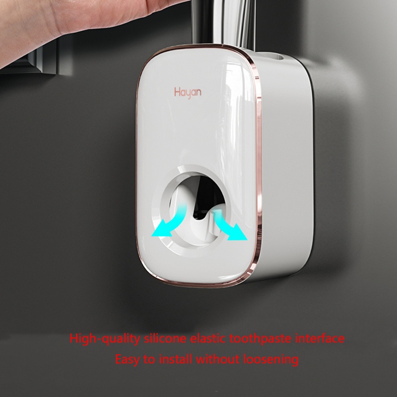Dụng Cụ Nặn Kem Đánh Răng Tự Động Gắn Tường Cho Trẻ Em