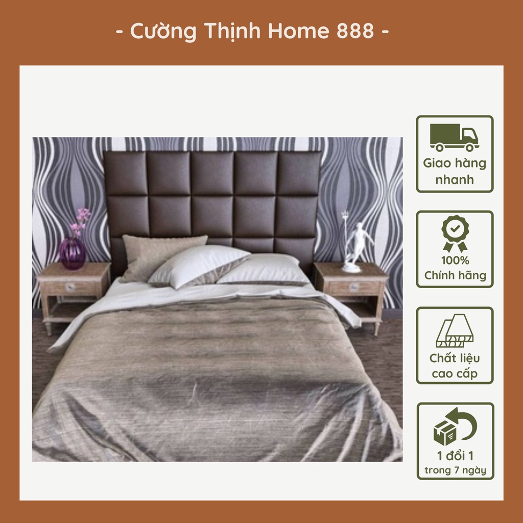 Tấm Ốp Đệm Cường Thịnh Home Trang Trí Đầu Giường Cao Cấp Chống Va Đập 30cm x 30cm