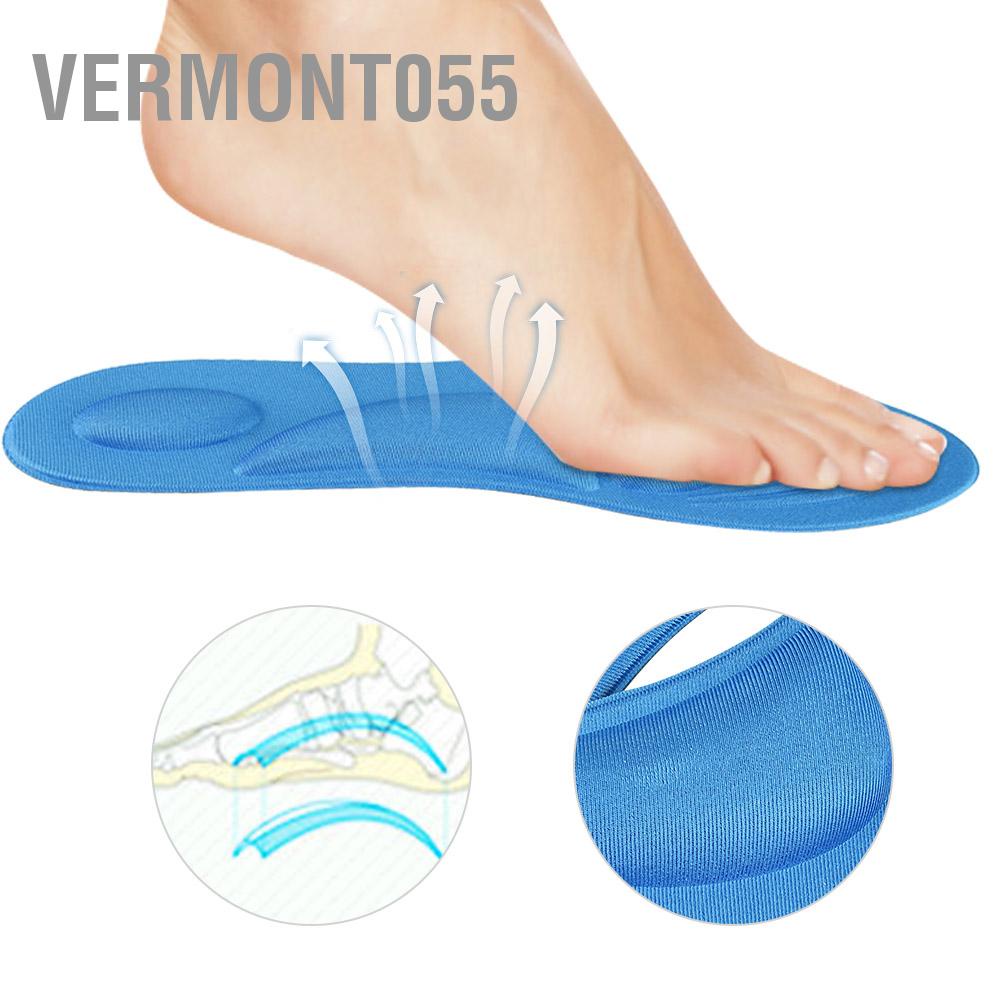 Vermont055 Orthotic Insoles Flat Feet Arch Support Memory Foam Insole Shoe Pad Comfort Accessories
