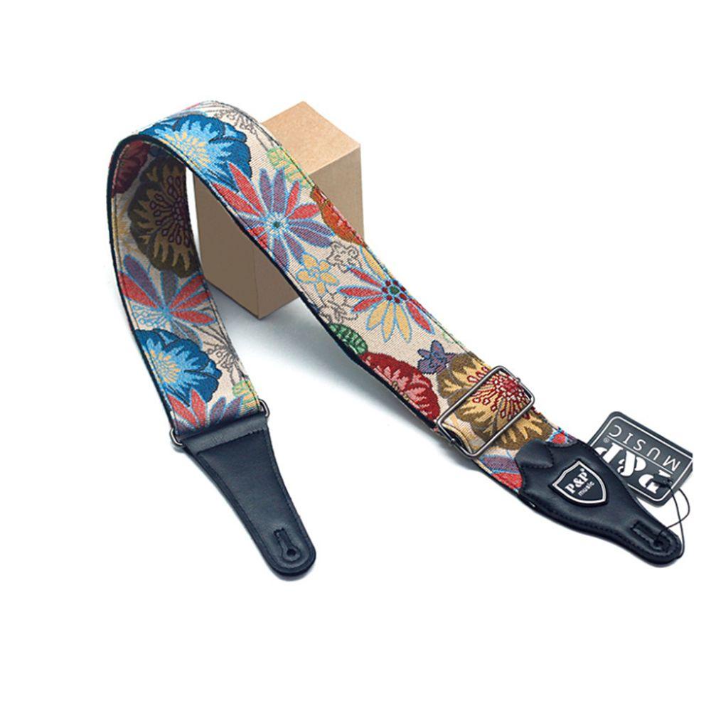 Dây Đeo Đàn Guitar Bass Mềm Điều Chỉnh Được