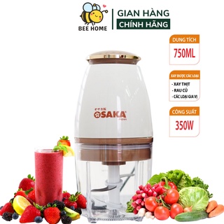 Máy xay thực phẩm, máy xay thịt, xay đá, hoa quả đa năng nhà bếp 4 lưỡi osaka nhật bản, bảo hành 12 tháng