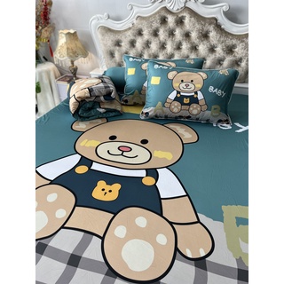 Bộ drap thun lạnh ý 5D cao cấp