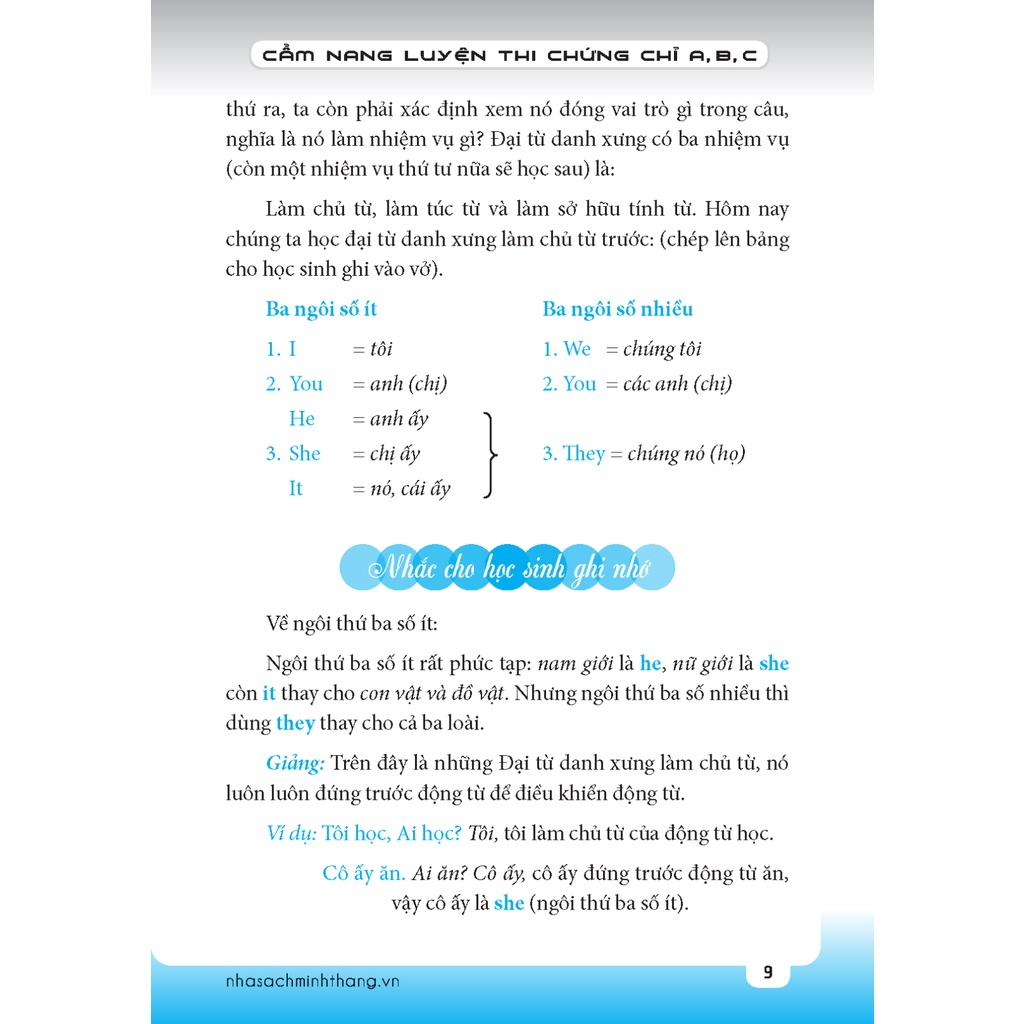 Sách - The Langmaster - Tự học tiếng Anh Cẩm nang luyện thi chứng chỉ A,B,C ( bìa mềm)