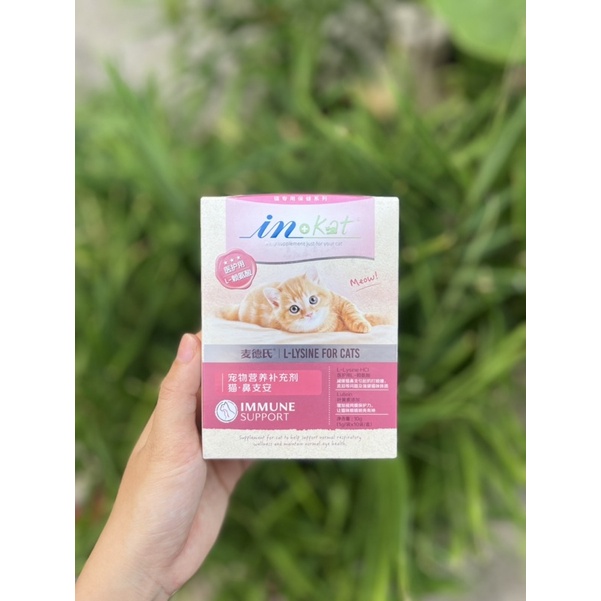 Inkat lysine giúp tăng cường miễn dịch và hỗ trợ hô hấp cho mèo INKAT IMMUNE SUPPORT  xuất xứ Mỹ