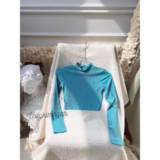 Áo croptop cổ trụ TD