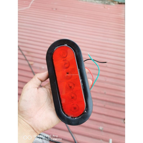 Đèn LED đỏ 24V, chế đèn cản sau, đèn thùng xe tải.