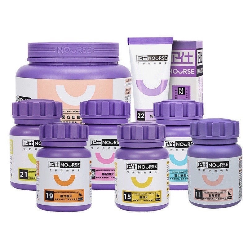 Gel Dinh Dưỡng cho Mèo Nourse 11, 21, 15, 22, 09 - Cung cấp Vitamin Cho Mèo Mượt Lông Khỏe Tiêu Hóa
