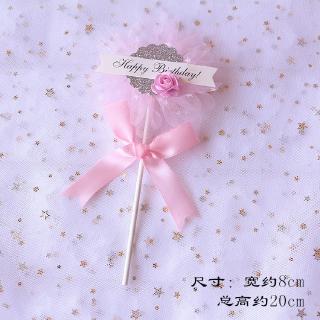 Que HPBD hoa nơ hồng