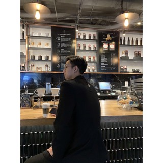 blazer đen