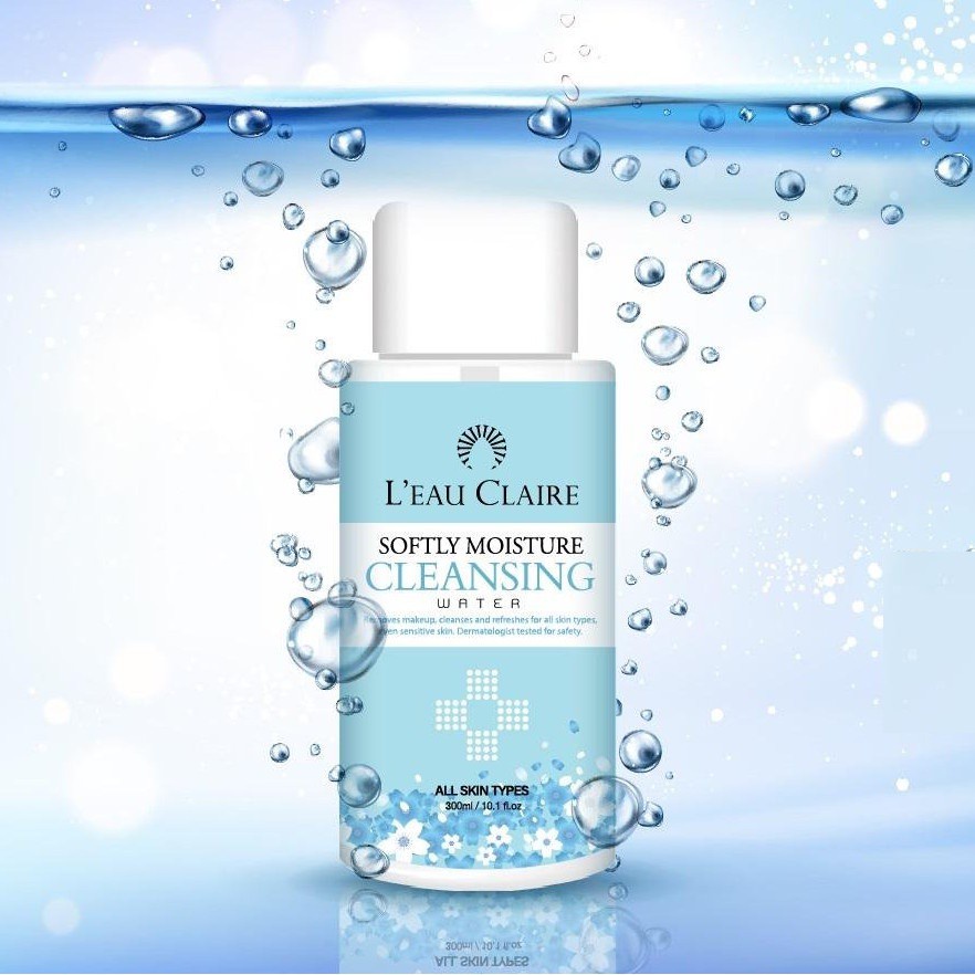 Nước tẩy trang 😍CHÍNH HÃNG 😍 mềm dịu nhẹ Softly Moisture Cleansing Water sạch lớp makup dầu nhờn | BigBuy360 - bigbuy360.vn