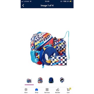 Set balo 5 món cho bé