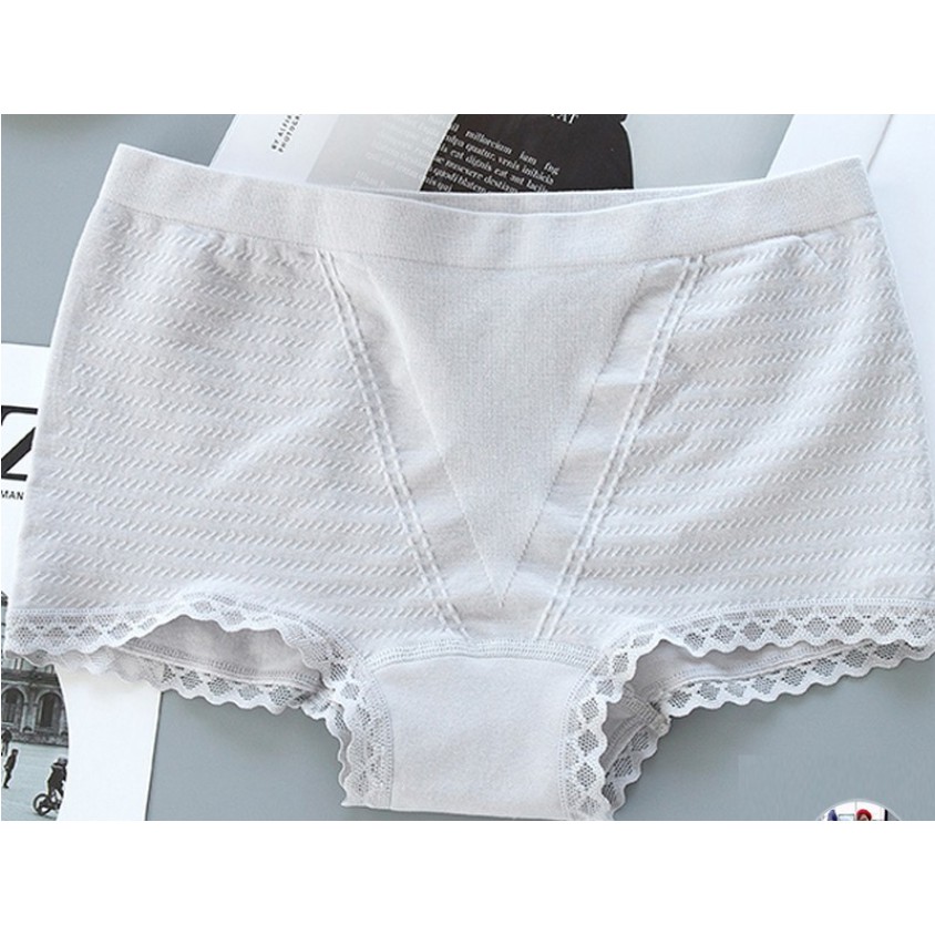 Quần boxer nữ bảo hộ lót váy cao cấp Túi zip Quần lót đùi cotton sexy nâng mông kháng khuẩn DOLOTDAY