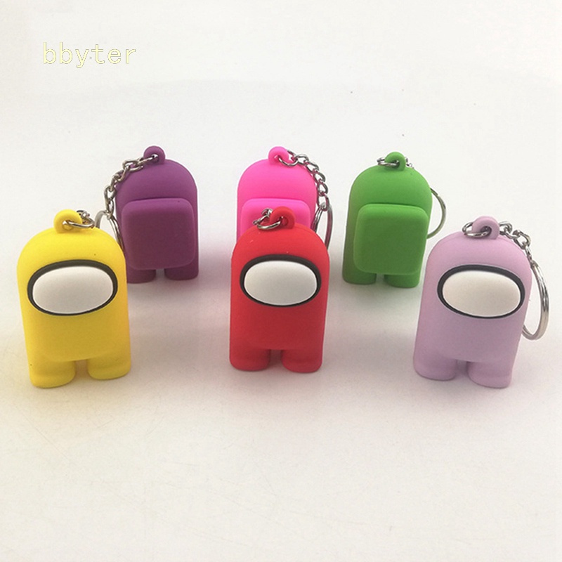 Móc khóa hình máy chơi game Bbyter Among Us xinh xắn