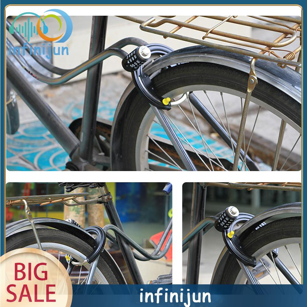 Ổ Khóa Xe Đạp Mật Mã 4 Chữ Số