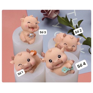 khuôn con trâu silicon số 1 , số 2 , số 3 , số 4