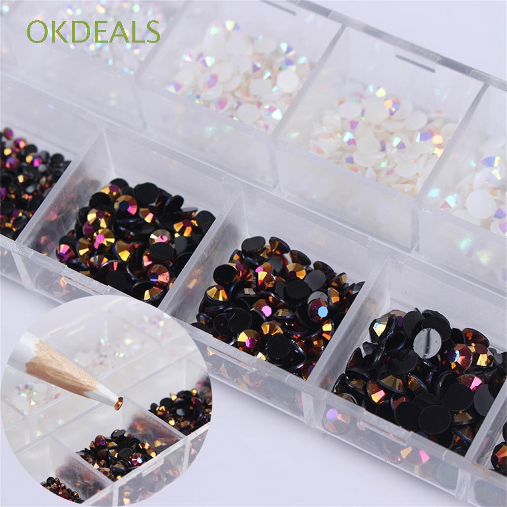 Hạt đá trang trí móng tay