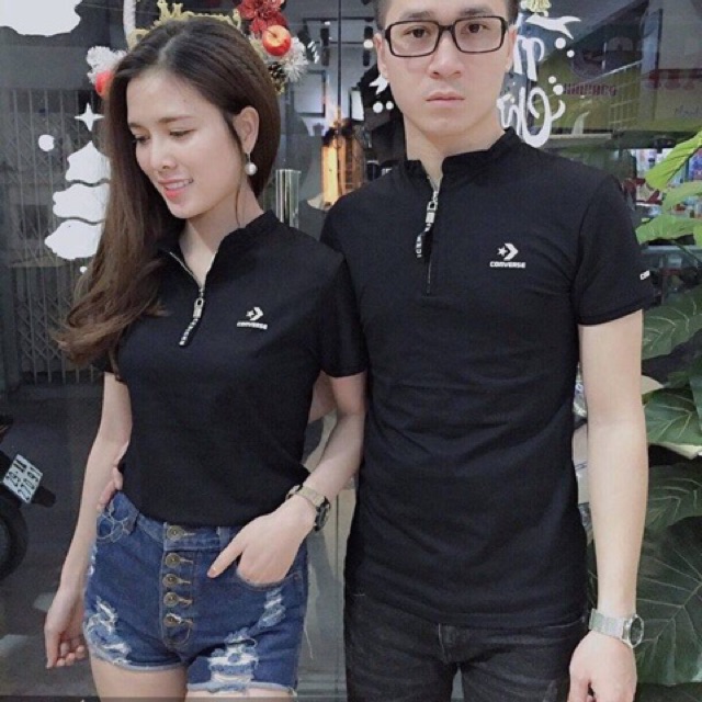 ÁO ĐÔI DÂY KÉO ĐEN( GIÁ 1 CẶP)