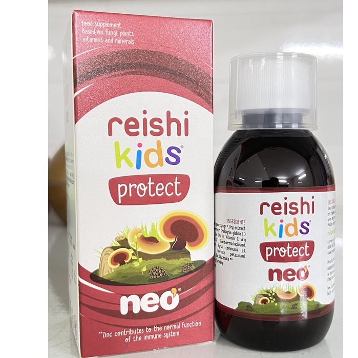 Tăng đề kháng Reishi kids protect neo tăng miễn dịch đường hô hấp trên mũi họng.suckhoechomoinha