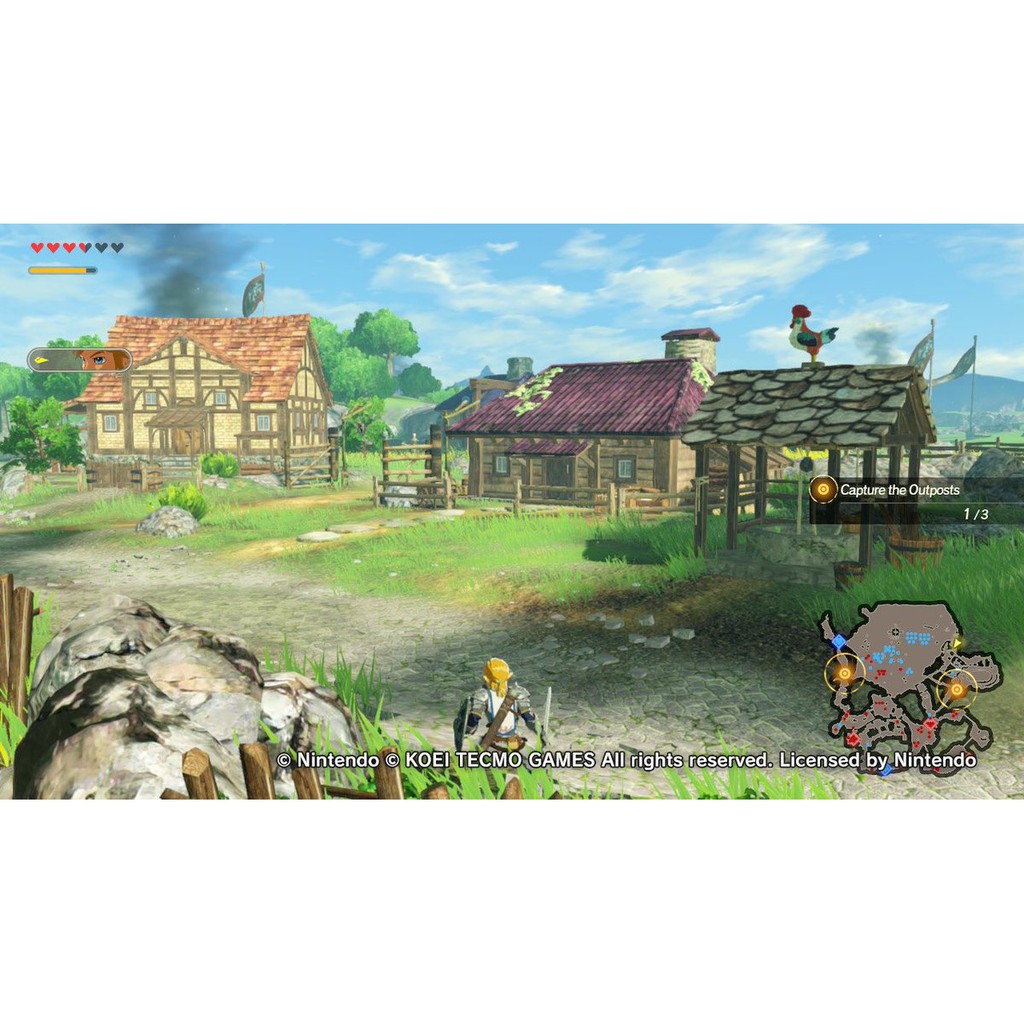 Băng game Nintendo Switch Hyrule Warriors: Age of Calamity